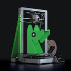 3dfactorylb Creality Ender-3 V3 Plus 3D printer with large build volume, showing the machine's print bed and filament spool area.