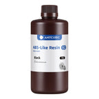 3dfactorylb Anycubic ABS-Like Resin V2 1kg container with clear label and plastic bottle, used for 3D printing resin applications.