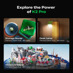 3dfactorylb Creality K2 Pro Combo 3D Printer with dual extruders and touchscreen display for precise 3D printing.