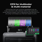 3dfactorylb Creality K2 Pro Combo 3D Printer with large build volume and touchscreen interface, ready for 3D printing projects