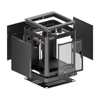Disassembled view of the Elegoo Centauri Carbon 2 3D printer, showing key components and build details from 3dfactorylb.