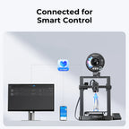 Creality Ender-3 V3 KE 3D printer by 3dfactorylb, showing the compact 3D printing machine with build platform and filament spool holder
