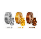 Elegoo PLA Silk 1kg 1.75mm – Glossy Finish Filament - 3 Colors Available