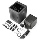 3dfactorylb Elegoo Centauri Carbon 2 3D printer with full bundle, front-right downward tilt view showing the printer's design and components.