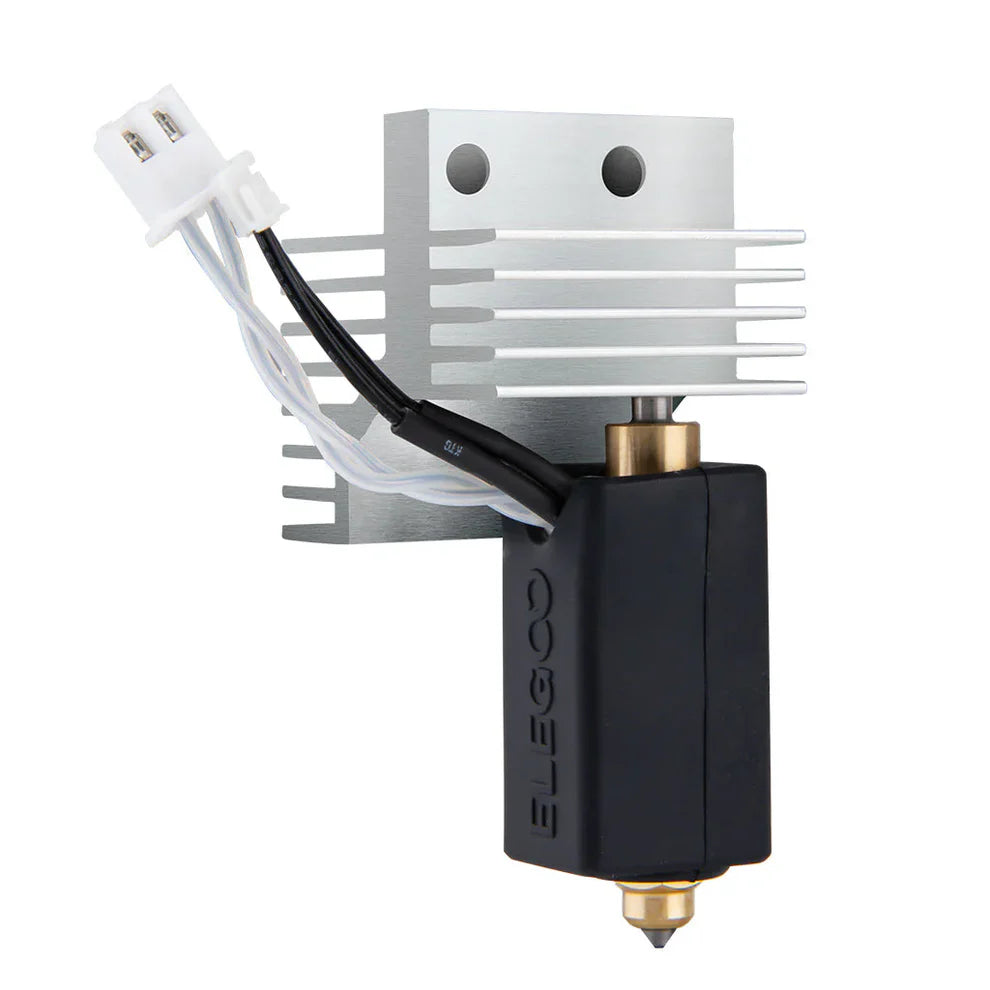 Elegoo Centauri carbon hotend kit for 3D printers, featuring a precision extruder hotend with 0.2mm nozzle from 3dfactorylb