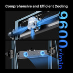 3D printer Elegoo Neptune 4 Plus by 3dfactorylb, showing the compact design and build area of the resin 3D printer.