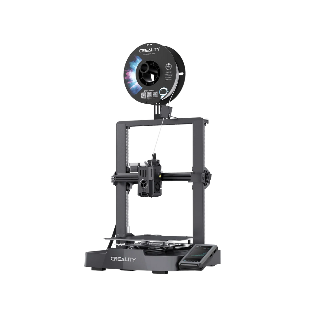 3dfactorylb Creality Ender-3 V3 KE 3D printer with metal frame and digital display, ready for 3D printing projects
