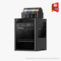 3D printer Bambu Lab H2C Combo by 3dfactorylb with dual extruders and sleek design, shown in a close-up view.