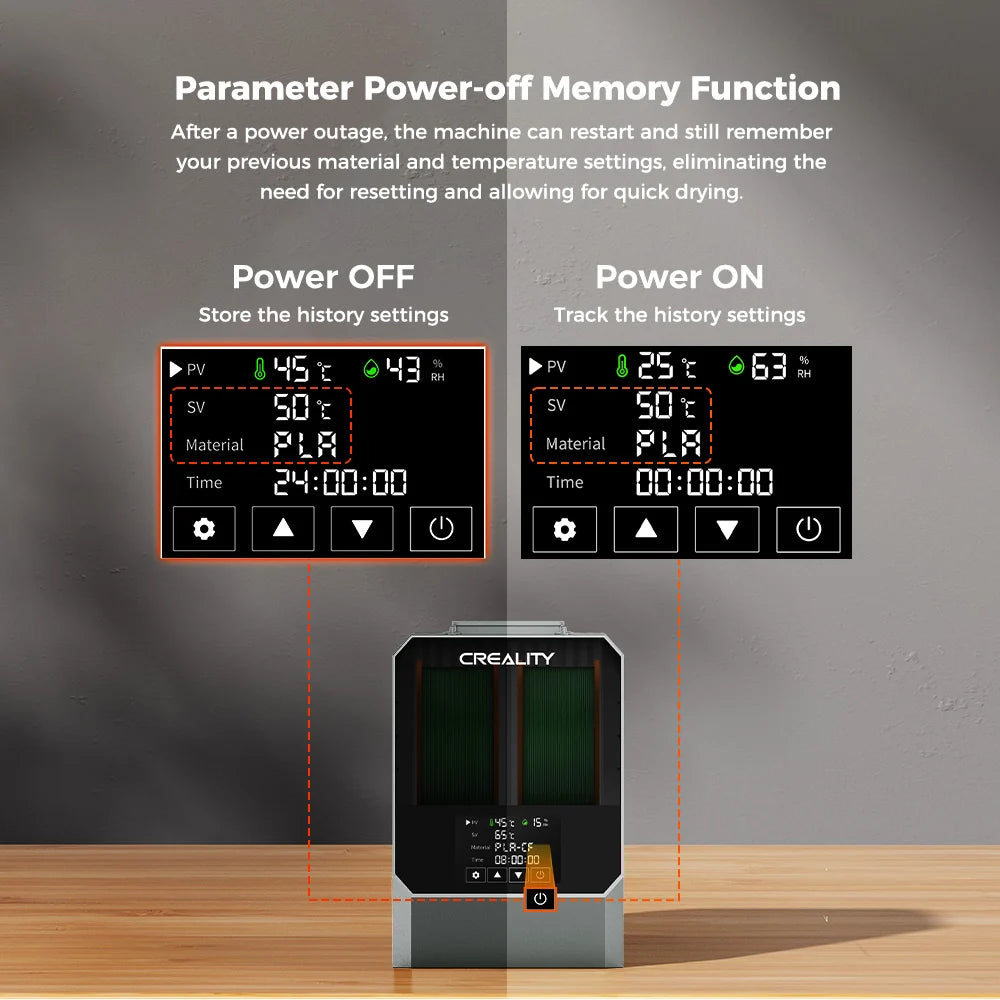 Creality Space Pi Filament Dryer V2 Plus