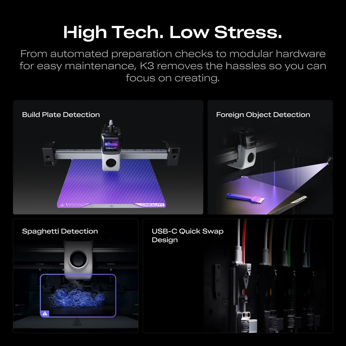 Creality K3 Multi-Material & Multicolor 3D Printer