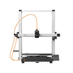 3D printer by 3dfactorylb, Anycubic Kobra 3 Max/3 Max Combo model, shown with printing bed and filament feed in a clean workspace.