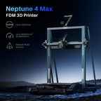 3D printer Elegoo Neptune 4 Max by 3dfactorylb with a sleek design and build area, ready for precise 3D printing projects.