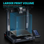 3D printer Elegoo Neptune 4 Pro by 3dfactorylb with sleek design and filament spool holder, ready for detailed 3D printing projects.