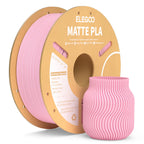 Pink PLA matte filament 1kg, 1.75mm diameter on a cardboard spool from 3dfactorylb for 3D printing.