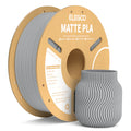 3dfactorylb PLA Matte filament 1kg in 1.75mm slate grey on cardboard spool, suitable for 3D printing.