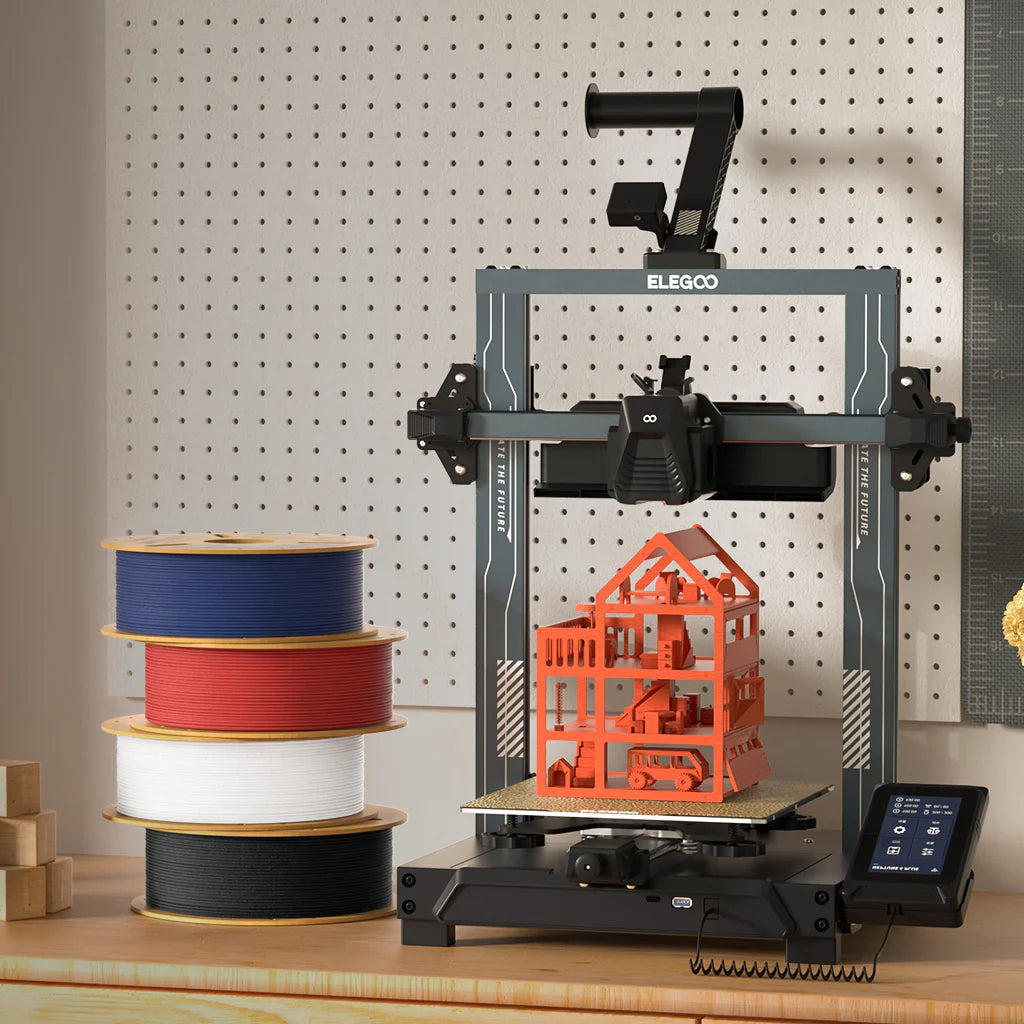 Colorful 3dfactorylb PLA Matte filament 1.75mm on cardboard spool, ideal for 3D printing projects