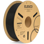 Black 3dfactorylb PLA+ 1kg filament spool, 1.75mm 3D printing filament for additive manufacturing.