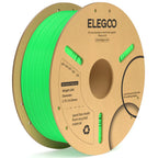 Neon green PLA+ 1kg filament spool by 3dfactorylb, 1.75mm 3D printing filament on paper spool for 3D printers.