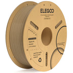 3dfactorylb PLA+ 1kg filament spool in wood color, 1.75mm 3D printing filament on paper spool