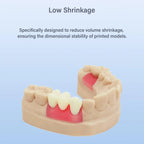 3dfactorylb Antinsky Temporary Dental Model Resin A1 in 1kg container, showing the resin's packaging and product label.