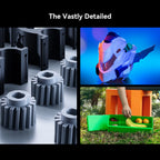 3dfactorylb Creality Ender-5 Max 3D printer with large build volume, showing the printer's frame, print bed, and filament spool in detail.