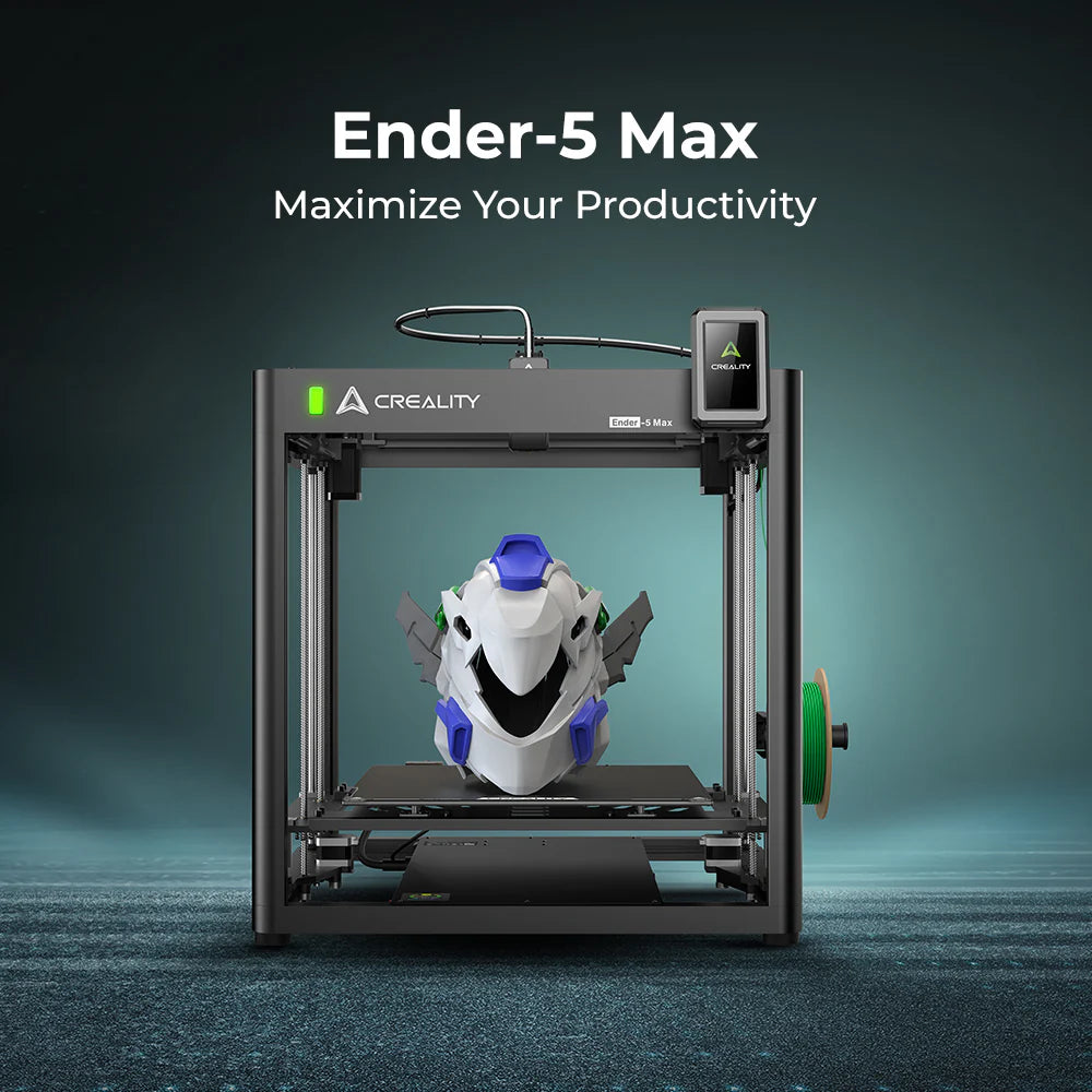 Creality Ender-5 Max 3D printer by 3dfactorylb with large build volume and sturdy frame, ready for 3D printing projects.