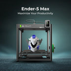 Creality Ender-5 Max 3D printer by 3dfactorylb with large build volume and sturdy frame, ready for 3D printing projects.