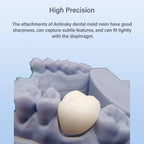 Antinsky Temporary Dental Model Resin (A1) by 3dfactorylb, 1kg, showing the resin material in a container for dental modeling.