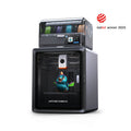 3dfactorylb Anycubic Kobra S1 Combo 3D printer with red and black color design and assembled components.