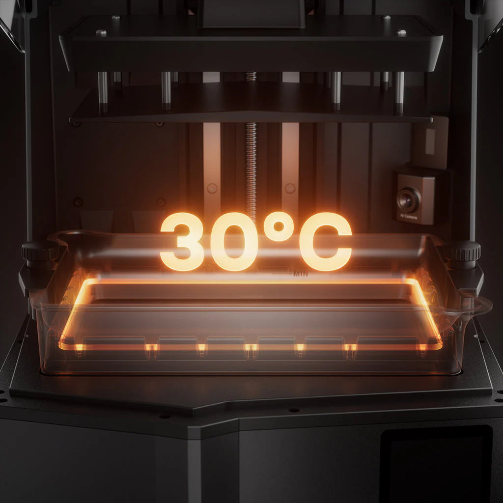 3dfactorylb Elegoo Saturn 4 Ultra 16K resin 3D printer with smart tank heating, EU plug, shown with resin tank in the image.