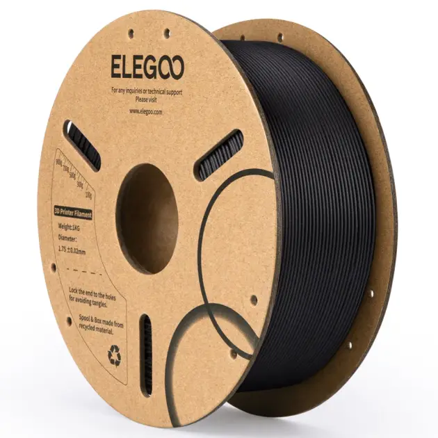 PLA-CF Filament 1.75mm Black 1KG - PLA-CF Black